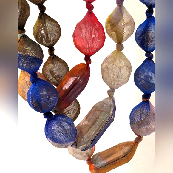 Silvia Tcherassi Paris Couture Runway Modern Art Necklace Avant Garde - Picture 6 of 16